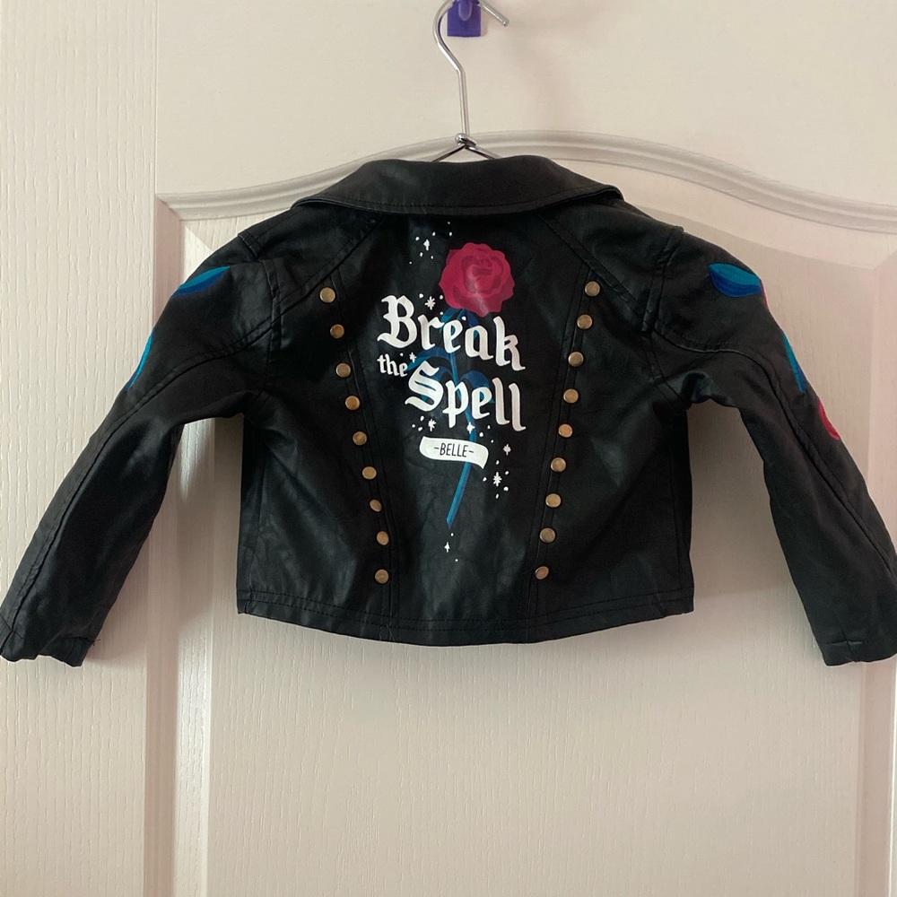 Disney Belle leather jacket